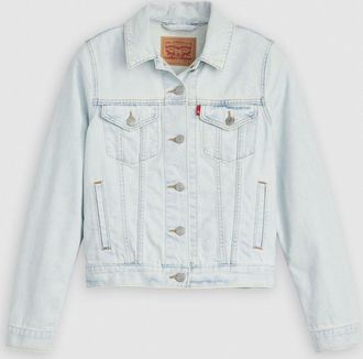 Levi's Womens Levis Orginal Trucker Jacket in Blue Cotton - Size 10 UK