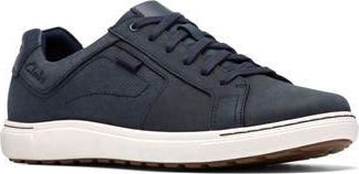 Clarks Mapstone Sneaker in Navy Nubuck at Nordstrom Rack, Size 10.5