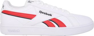Reebok Court Retro herensneaker - Wit/rood - Heren - Tennisschoenen - Wit - 42 1/2 EU - Fitness