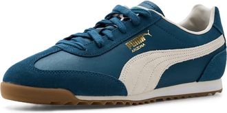 Puma Mens Arizona Retro Shoes Sneaker, Persian Blue/Warm White/Gold, 14