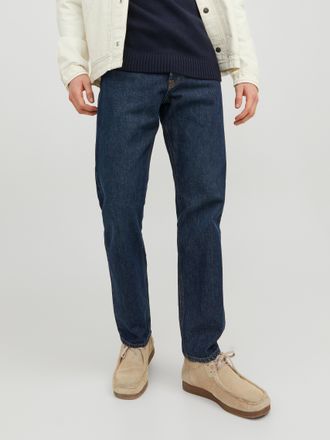Jack & Jones Loose-fit-Jeans JACK & JONES JJICHRIS JJORIGINAL SBD 921 SN, Herren, Gr. 31, L&auml;nge 34, blau (blau, denim), Denim/Jeans, Obermaterial: 100% Baumwolle, 