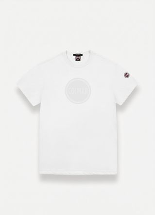 Colmar T-Shirt COLMAR MENS T-SHIRT, Herren, Gr. XXL, wei&szlig;, Jersey, Obermaterial: 100% Baumwolle, unifarben, regular fit normal, Rundhals, abgesteppte Kante, 