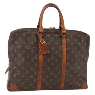 Louis Vuitton Pre-owned Handbags, female, Brown, Size: ONE SIZE Pre-owned Business Bag