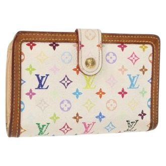 Louis Vuitton Pre-owned Wallets, female, White, Size: ONE SIZE Pre-owned Canvas Wallet