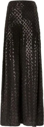 Genny Dames, Broeken, Zwart, Maat: S