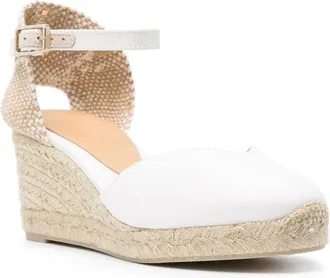 Castaner Chiarita Espadrille Wedge - White