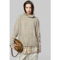 Acne Studios Layered Knit Hoodie
