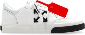 Off-white Gebroken witte gevulkaniseerde sneakers