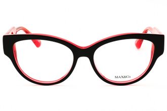 Max & Co. MO5141 Cat-Eye Eyeglasses - Black