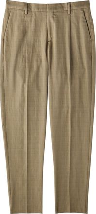 Sunspel Tapered-leg Cotton Trousers - Sage - M