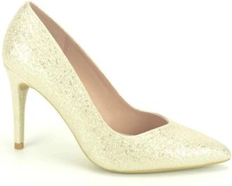 Liu Jo Glitter Pump met Tip - Dames - Pumps - Geel - 36 EU - Schoenen