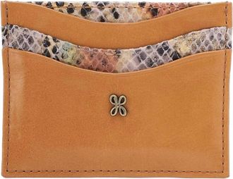 Hobo Womens Max Credit Card Wallet In Natural