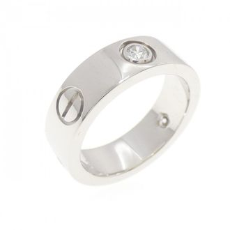 Cartier White Gold White Gold (18K) Band Ring (Pre-Owned)