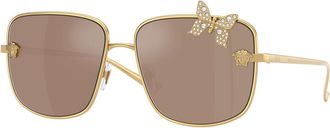 Versace VE2282 K0030W Womens Sunglasses Gold Size 59