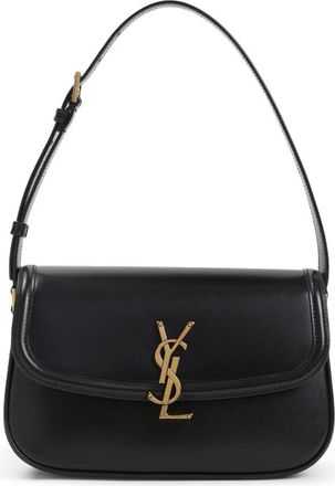 Saint Laurent Solferino Schoudertas - Dames - Schoudertassen - Zwart - ONE Size - Leer - Tassen