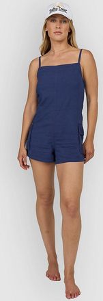 Salty Crew Driftwood Romper Overall blau