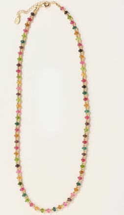 Fat Face FatFace Colourful Bead Necklace in Multi Colour