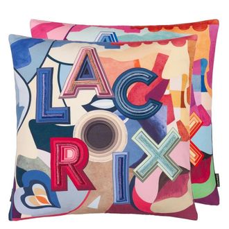 Schubiger M&ouml;bel Kissen Lacroix Palette - Multicolore