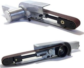 Trade Shop Trade Shop - Mini Levigatrice A Nastro 20x520mm Pneumatica Ad Aria Compressa 16000 Rpm