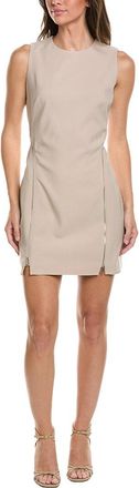 Kenneth Cole Zipper Detail Sheath Dress