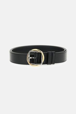 Jacquemus Black Buckle Solid Belt