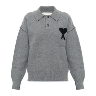 Ami Donna, Maglie, Grigio, XS, new