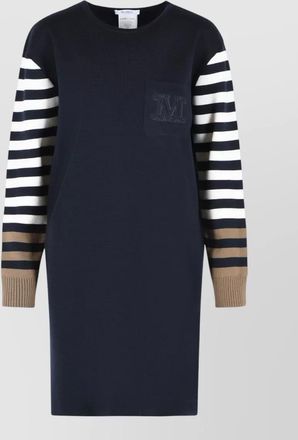 Max Mara virgin wool knee-length dress