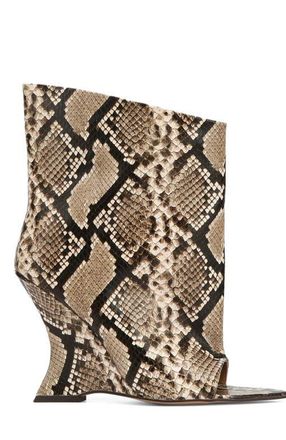 Naked Wolfe Reptile Embossed Leather in Natural Snake at Nordstrom, Size 36