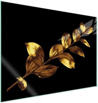 OEM Placa Protectora De Vidrio Para Estufa 70x52 Oro