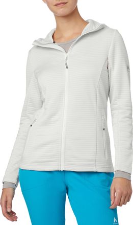 McKinley Fleecejacke MCKINLEY Unterjacke Aami wms, Damen, Gr. 36, m&eacute;lange, wei&szlig;, Obermaterial: 100% Polyester, Jacken Fleecejacke