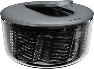 Zyliss Centrifugadora De Ensalada Zyliss Swift Dry Sistema Bomba Una Mano Antideslizante