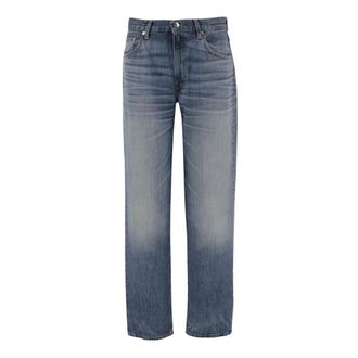 Haikure Straight Jeans - Dames - Regular Fit Jeans - Blauw - W26 - Katoen - Jeans