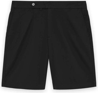 Lyle & Scott Superfine Chino Shorts - Heren - Korte Broeken - Zwart - W28 - Katoen - Korte Broeken