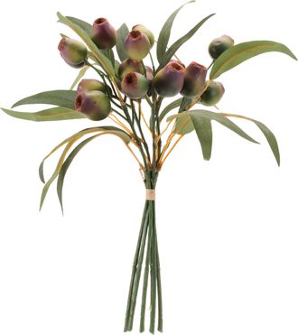 Melrose International Pod Foliage Bundle (Set of 6) - Purple, Green