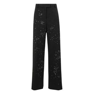 Des_Phemmes Pantalones Palazzo - Trousers - Mujer - Negro - S