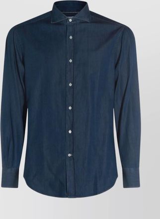 Brunello Cucinelli relaxed long sleeve shirt with cuffed sleeves