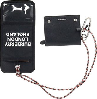 Burberry Logo Print Card Case Lanyard And Ludo Wallet (Authentic Pre-Loved)