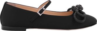 Mach & Mach Double Bow Ballerina Flats