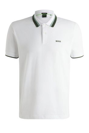 HUGO BOSS Mens Paddy AP Heritage Polo White - Size X-Large