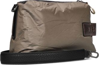 Hispanitas Tassen, Dames, Bruin, ONE Size, Nylon, Bronzen Schoudertassen voor dames