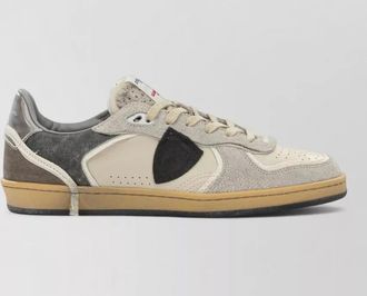 Philippe Model leather lace-up sneakers