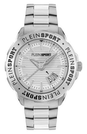 Plein Sport Rampage Bracelet Watch, 44mm in Stainless Steel at Nordstrom Rack