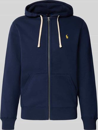 Polo Ralph Lauren Sweatjacke mit Kapuze in Marine, Größe XXL