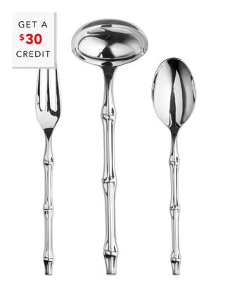 Mepra 3Pc Bali Serving Set With $30 Credit
