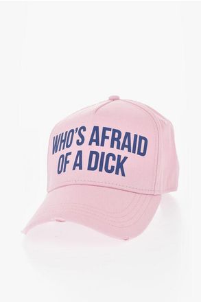 Dsquared2 Solid-Color Baseball Hat ROCCO With Contrast Print size One Size