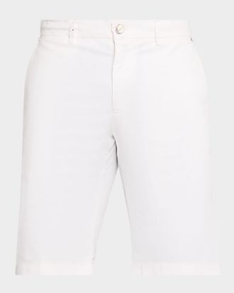 Kiton Men & apos;s Cotton Stretch Bermuda Shorts