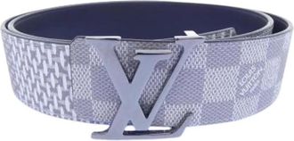 Louis Vuitton Pre-owned Vintage Riem - Heren - Vintage Accessoires - Grijs - ONE Size - Vintage