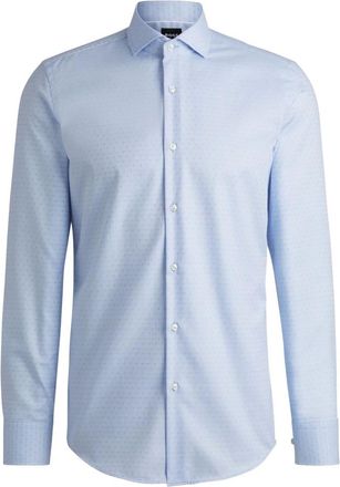 HUGO BOSS Hombre, Camisas, Azul, Talla: L