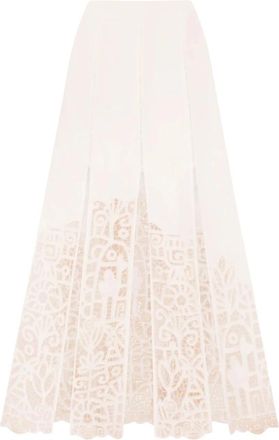 Alemais Maxi Skirts - Dames - Maxi Rokken - Beige - M - Rokken