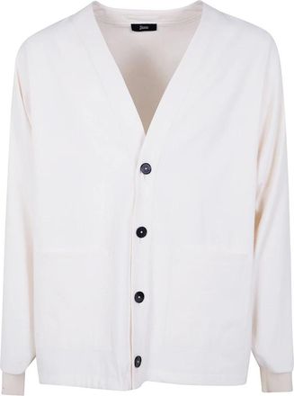 Herno Truien & Vesten, Heren, Wit, M, Cardigans